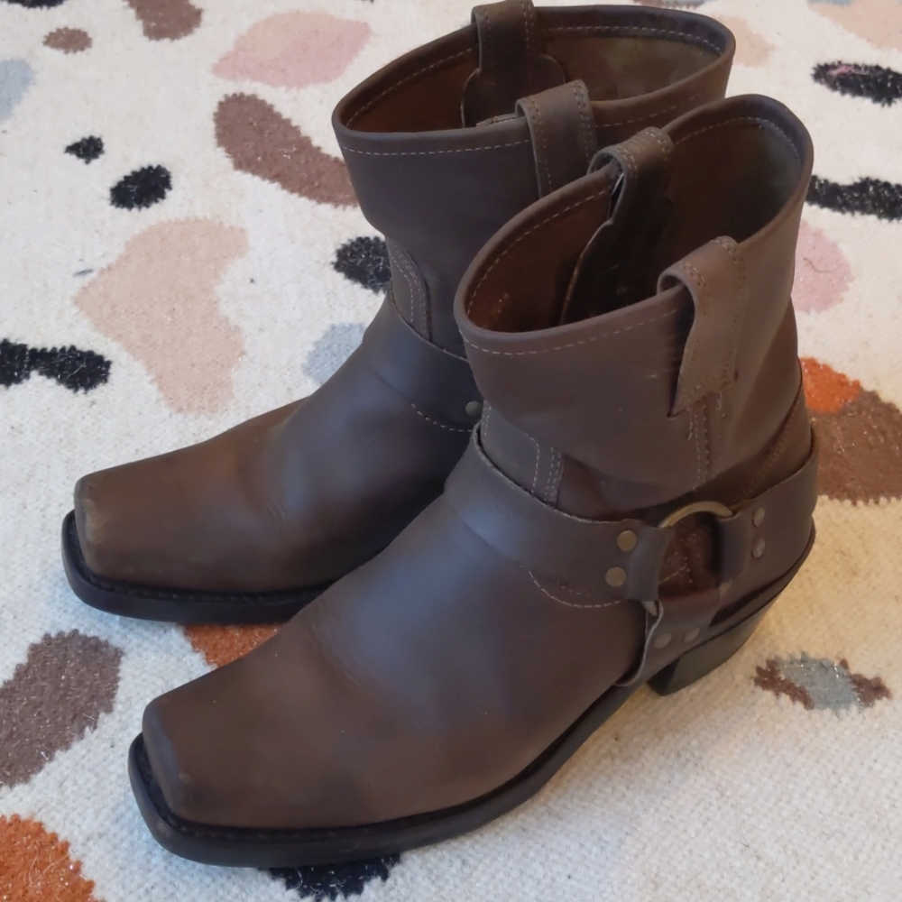 FRYE biker boots